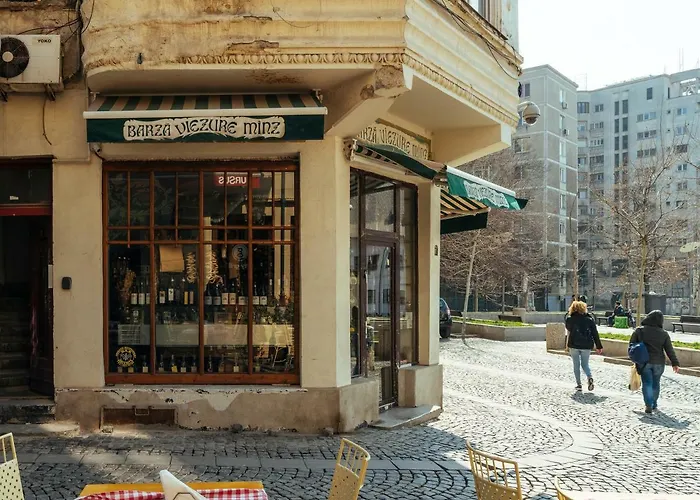 Retro In The Middle Of Old Town