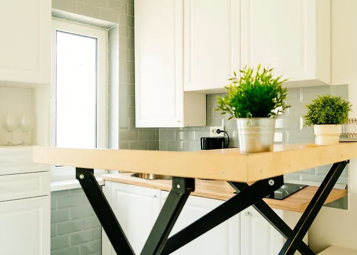 Retro In The Middle Of Old Town