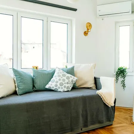 Retro In The Middle Of Old Town *