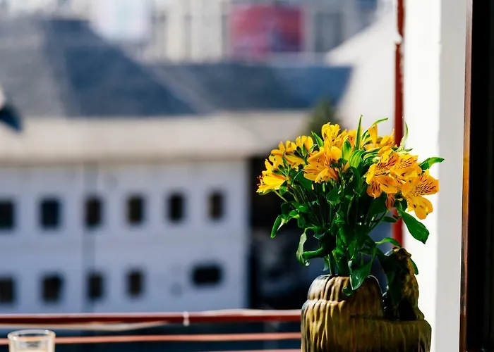 Retro In The Middle Of Old Town